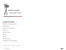 Tablet Screenshot of nicholasgentilli.com